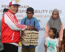 Pemkab Bogor dan Malindo Feedmill Salurkan 40 Ribu Telur untuk Tingkatkan Gizi Masyarakat