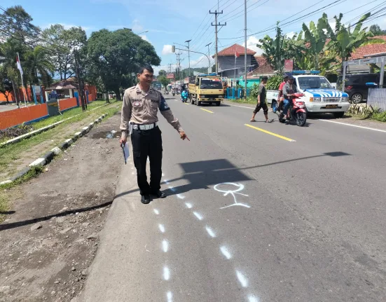 Pejalan Kaki di Sumedang Tertabrak Sepeda Motor