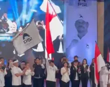 Rakerwil PSI di Gedung Kebudayaan Sabilulungan, Soreang, Kabupaten Bandung